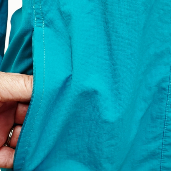 Kuhl Wunderer Button Down Shirt Turquoise Longsleeve Vented Hiking Outdoor Sz S - Picture 7 of 17